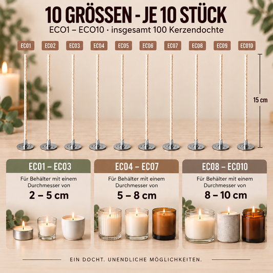 ECO Docht Set