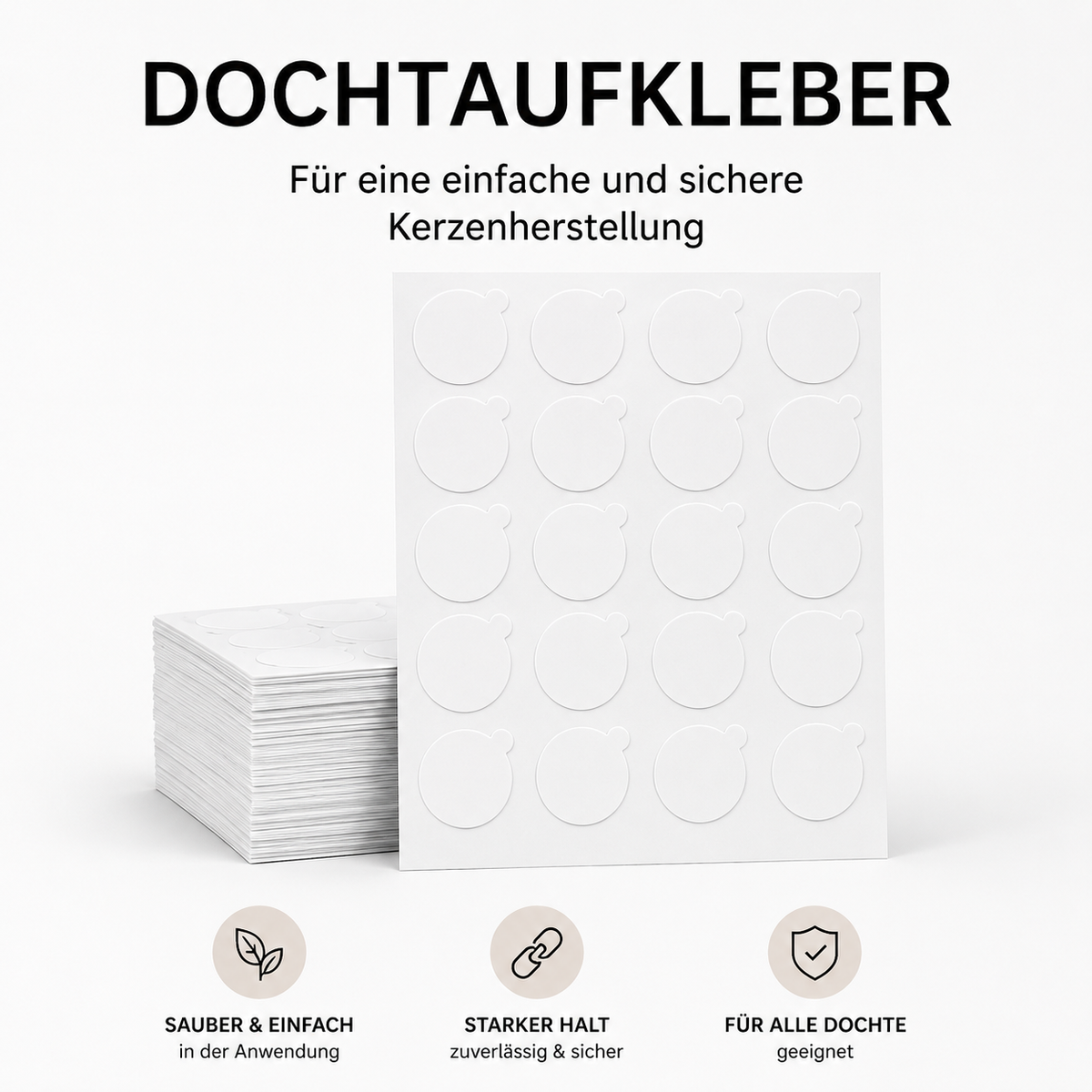 Dochtaufkleber