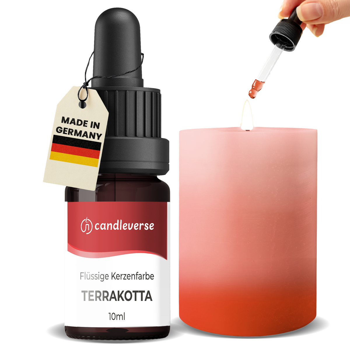 Flüssige Kerzenfarbe | Terrakotta