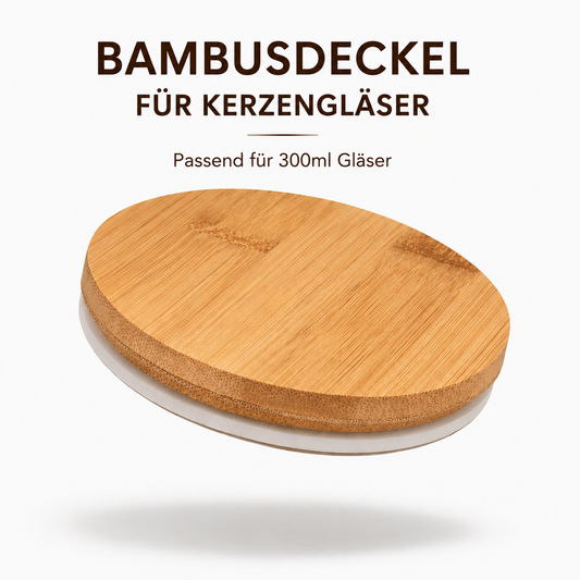 Bambusdeckel für 300ml Glasbehälter