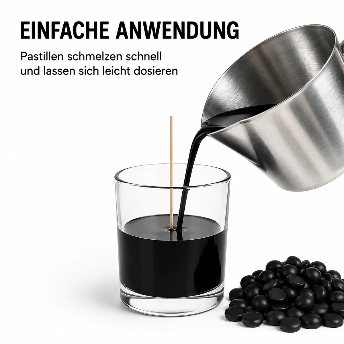 Wax color highly concentrated | Black