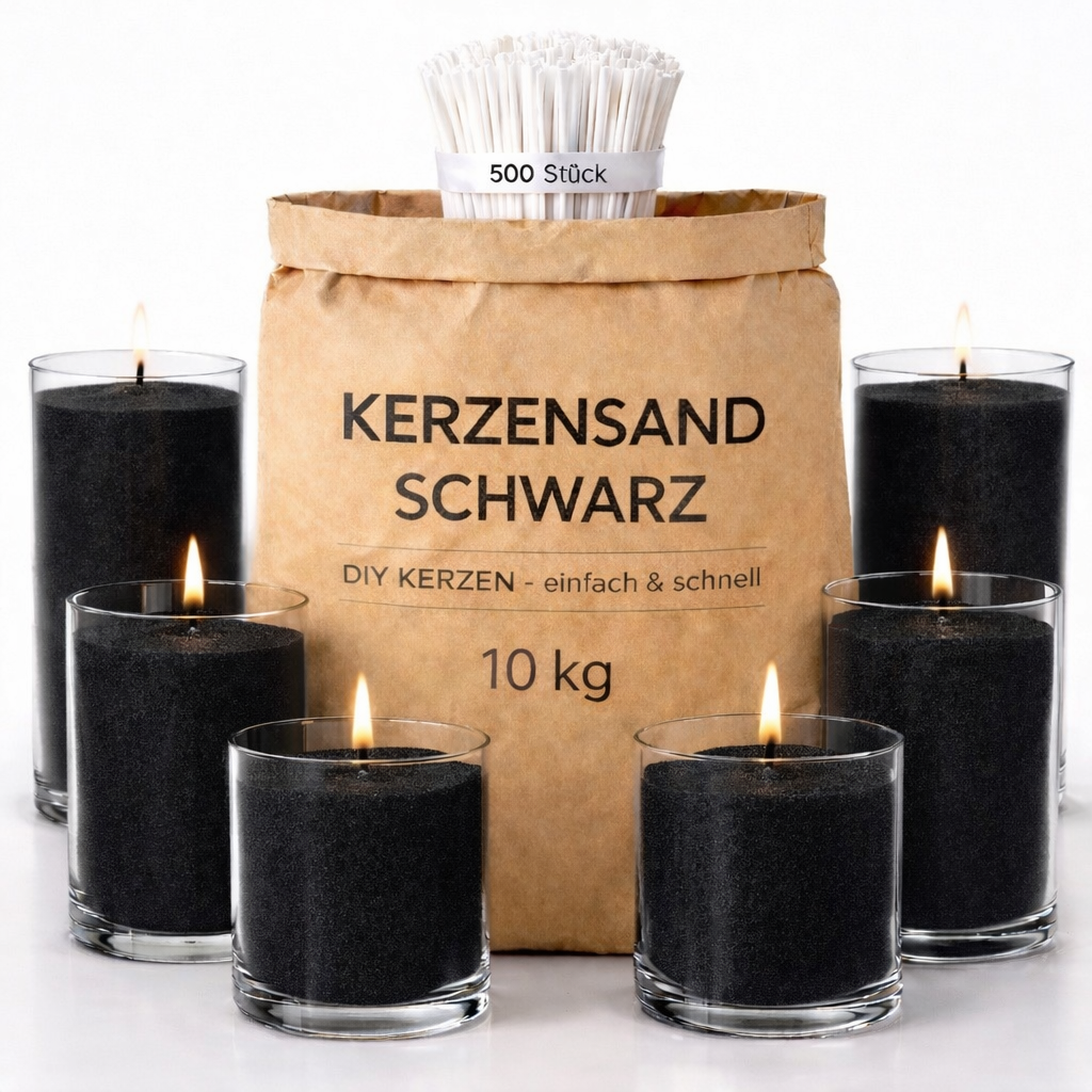 Kerzensand - Schwarz