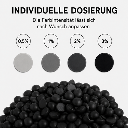 Wax color highly concentrated | Black