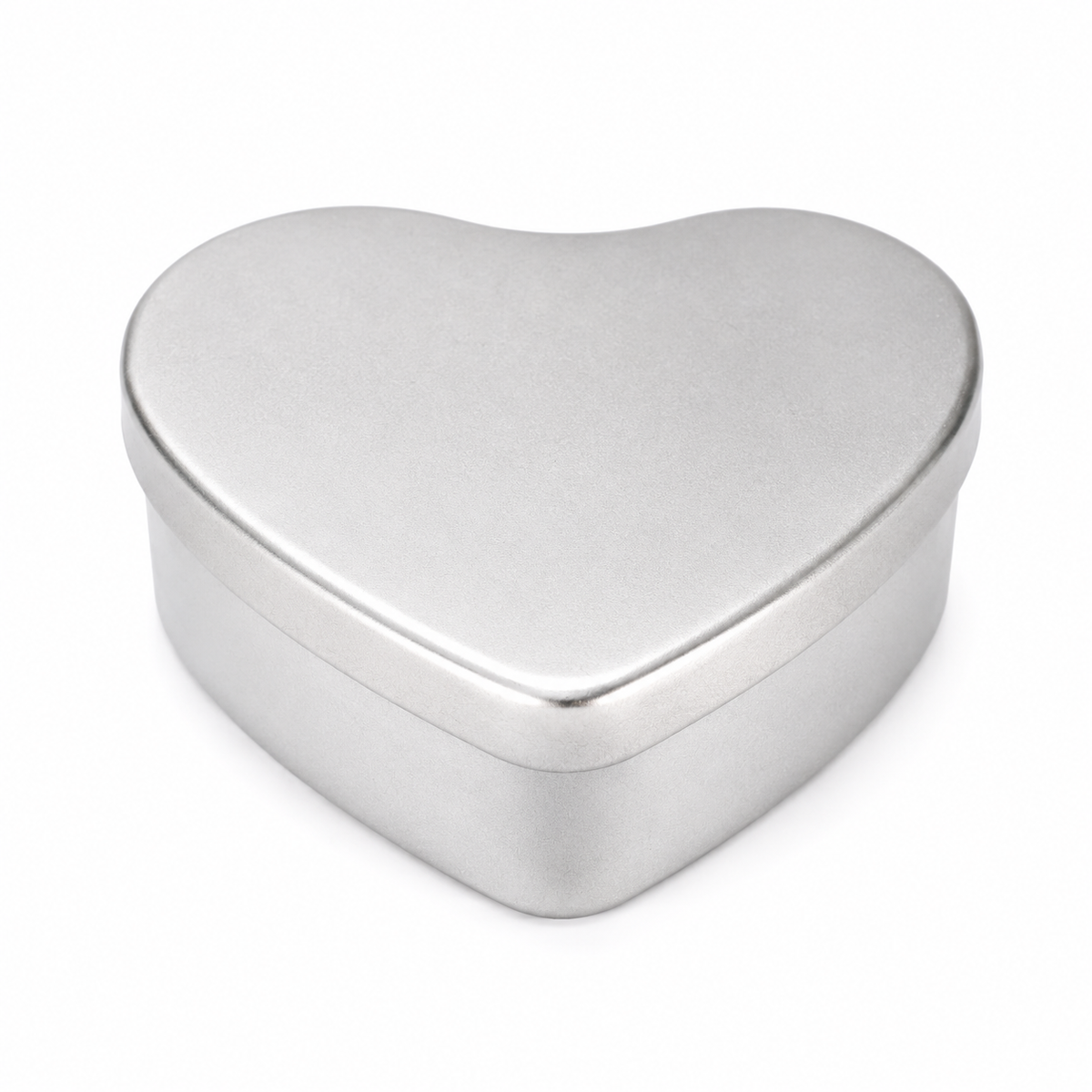 Kerzendose Herz | Silber