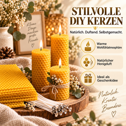 Bienenwachsplatten | DIY Set