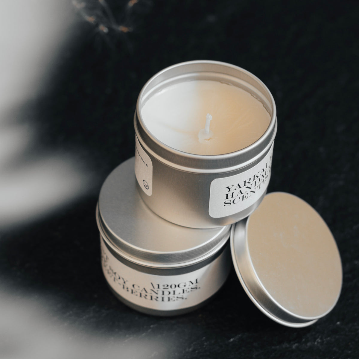 Kerzendose | Silber